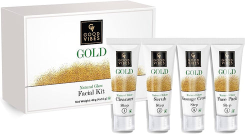 Good Vibes Gold Natural Glow Facial Kit